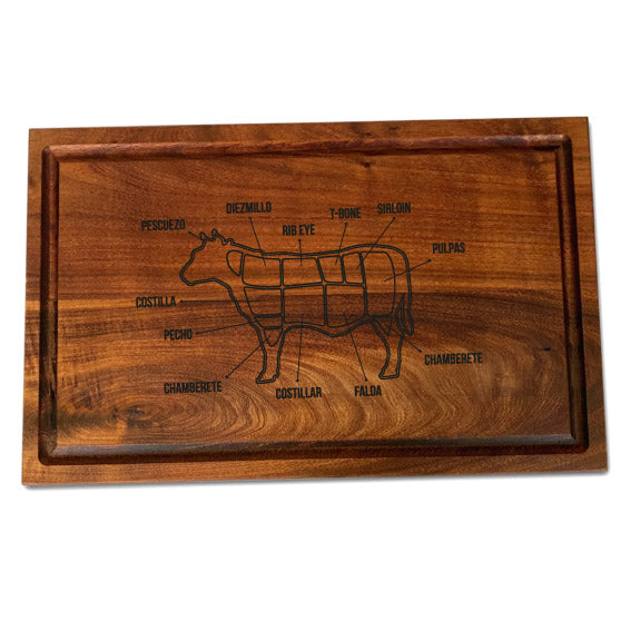 Tabla Picar Clásica "Conoce tu Carne"