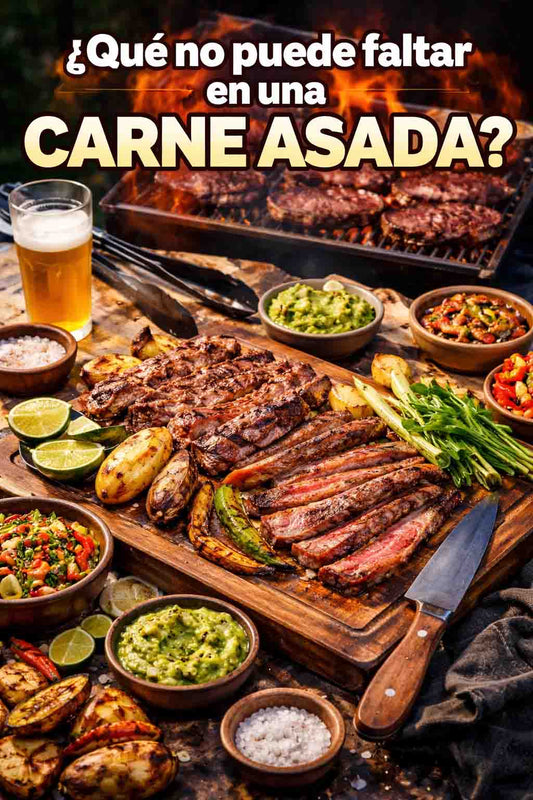 ¿Cuáles son las cosas que no pueden faltar en una carne asada? Guía completa para una Parrillada Perfecta
