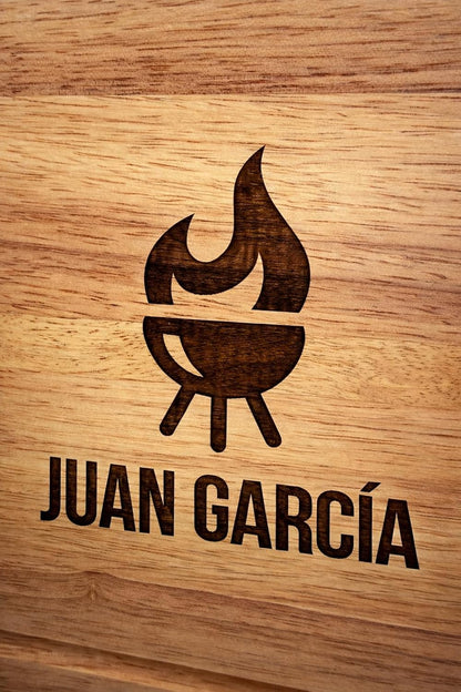 Kit Parrillero : Grillbox + Tabla + Utensilios