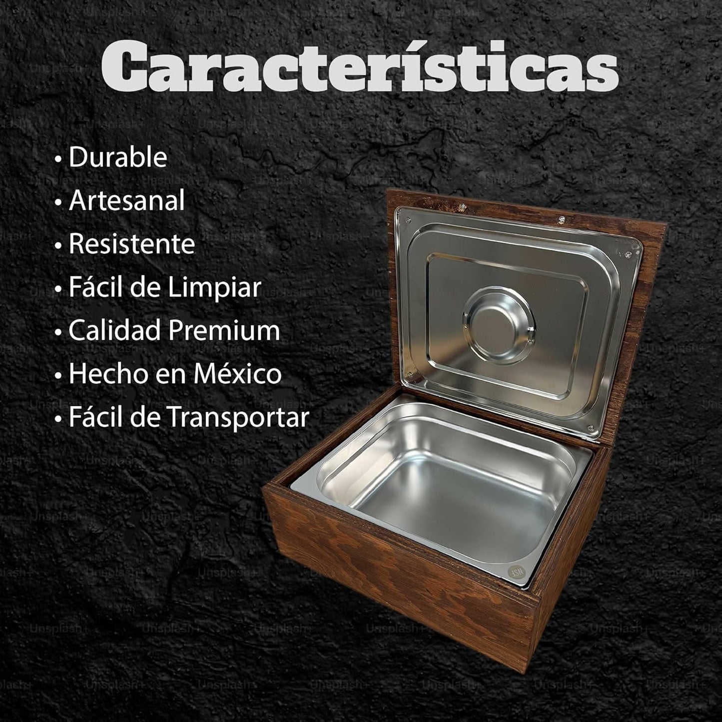 Kit Parrillero : Grillbox + Tabla + Utensilios