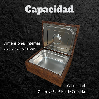 Kit Parrillero : Grillbox + Tabla + Utensilios