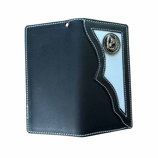 Cartera Vaquera Larga Negra