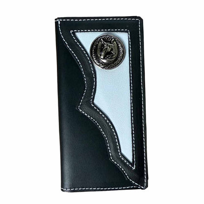 Cartera Vaquera Larga Negra