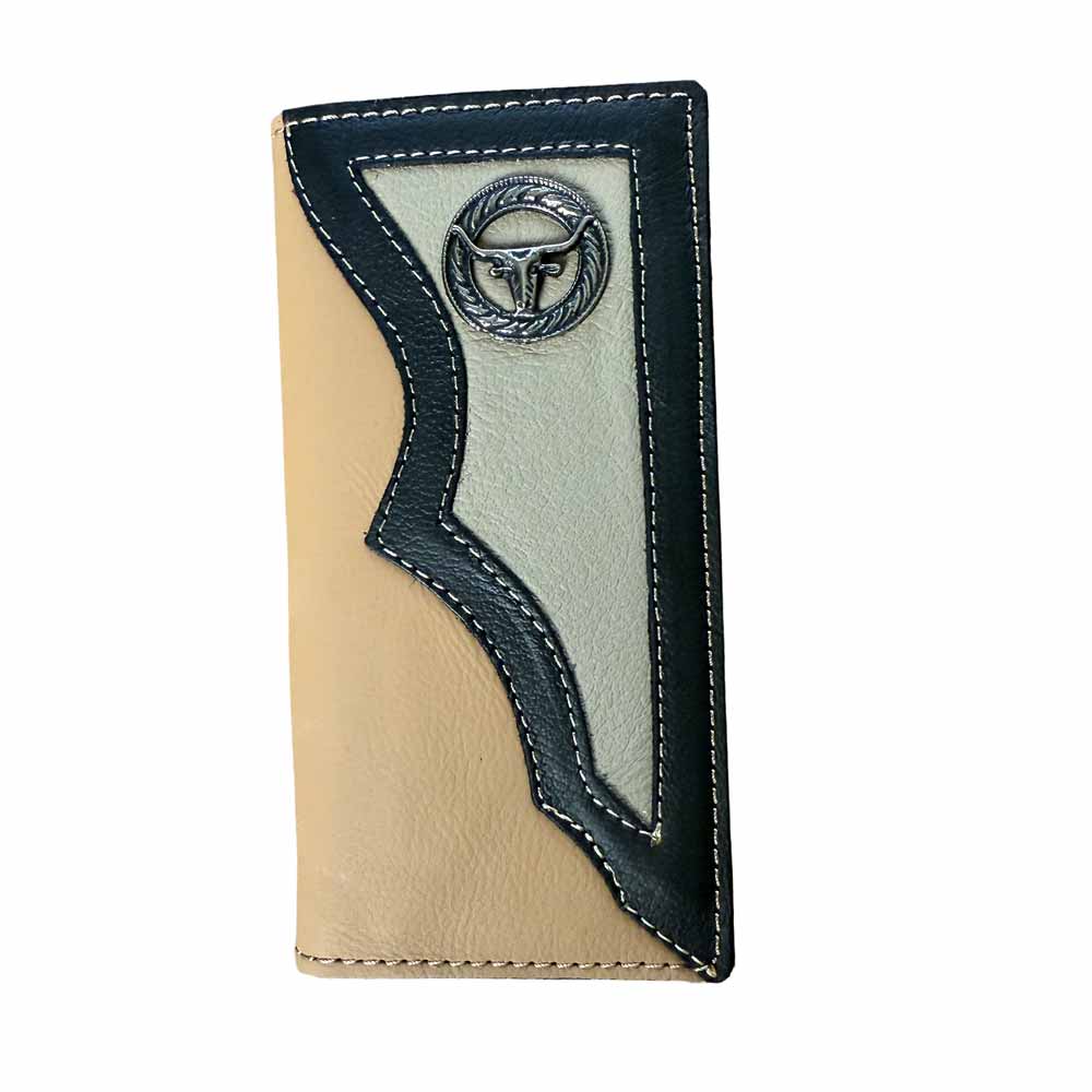 Cartera Tejana Larga Beige