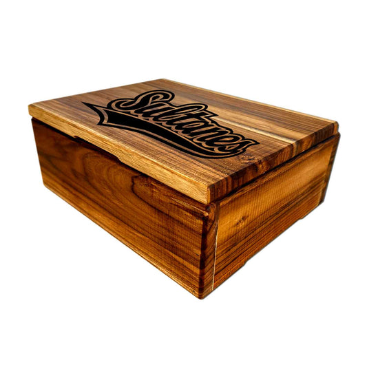 Grillbox "Elegante" de Madera Premium de Teca
