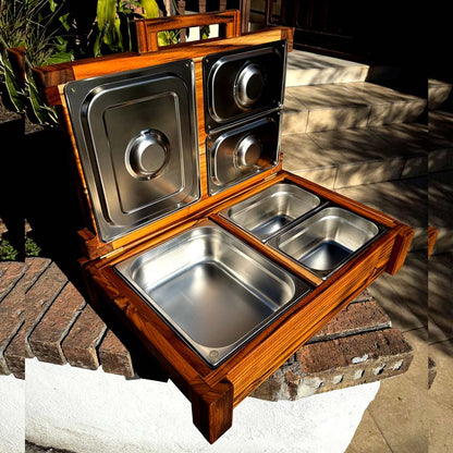 Grillbox Teca Deluxe Triple