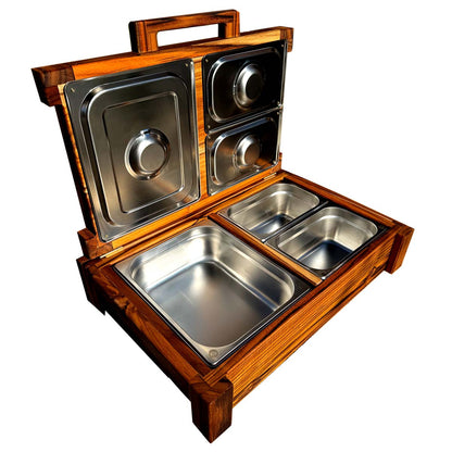 Grillbox Teca Deluxe Triple