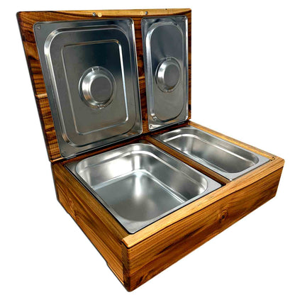 Grillbox Teca Elegante Doble