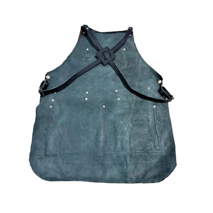 Mandil Parrillero "Sangre de Dragón" 100% Piel