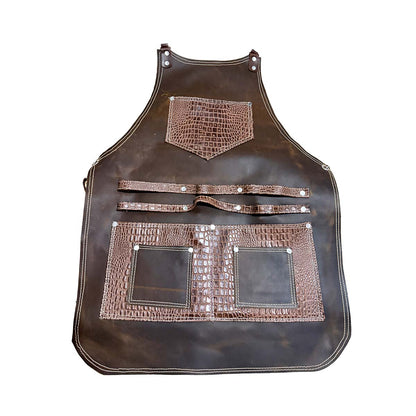 Mandil Parrillero "Caimán Ranch" 100% Piel