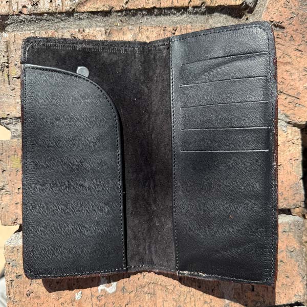 Cartera Larga de Piel