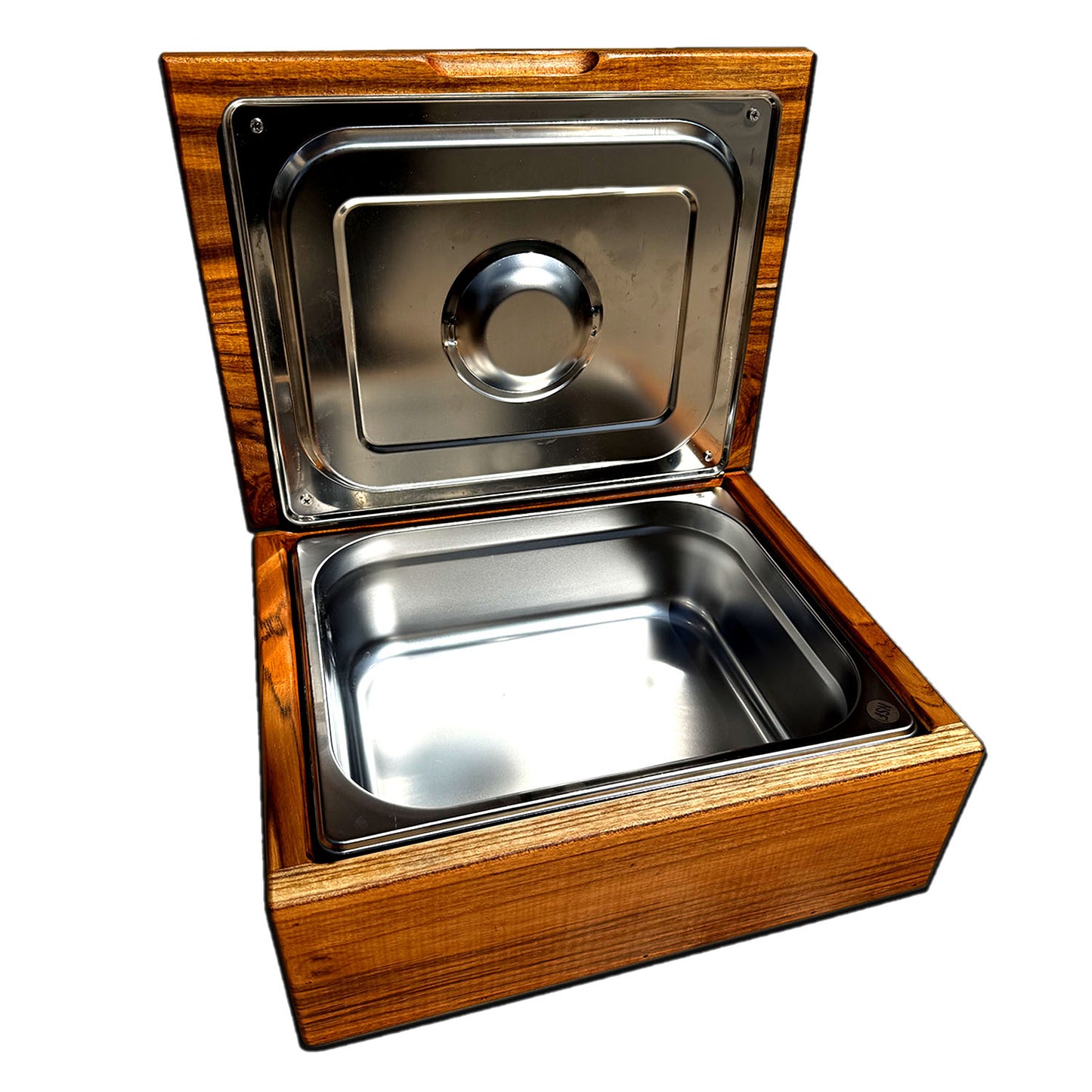 Grillbox "Elegante" de Madera Premium de Teca