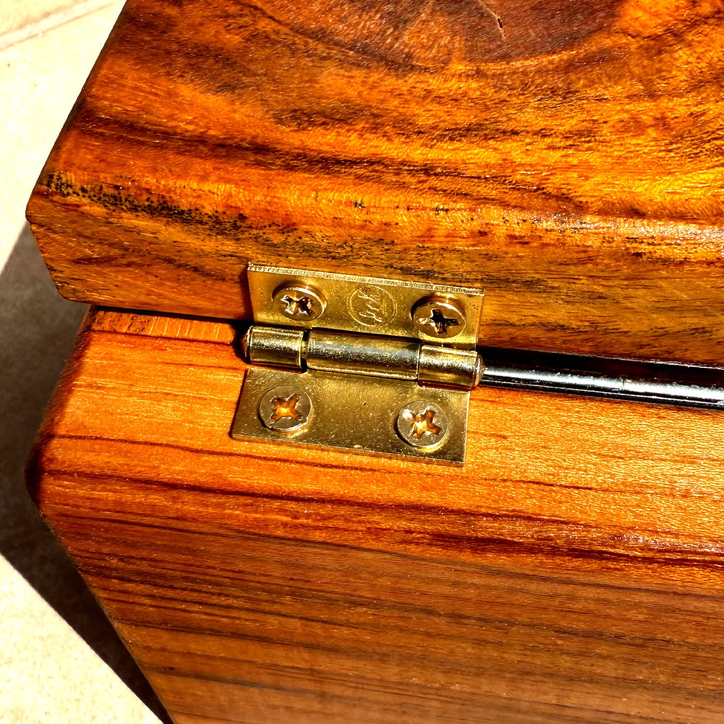 Grillbox "Elegante" de Madera Premium de Teca
