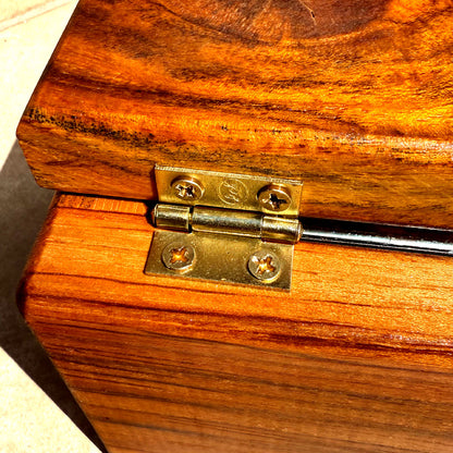 Grillbox "Elegante" de Madera Premium de Teca