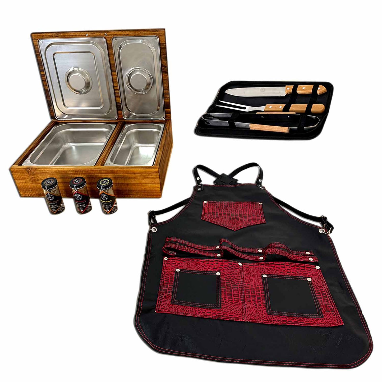 Kit Parrillero "Double Heat"