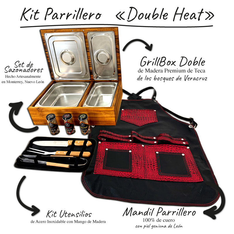 Kit Parrillero "Double Heat"