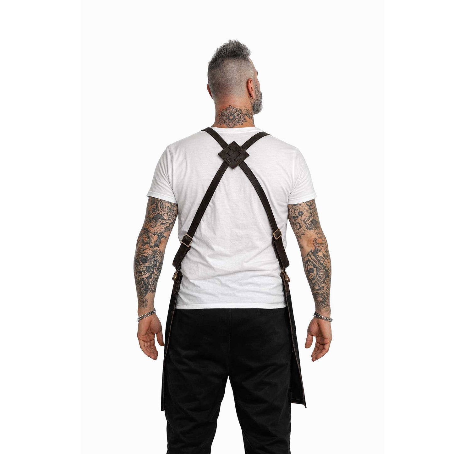 Mandil Parrillero Negro (Mandil de Mezclilla)